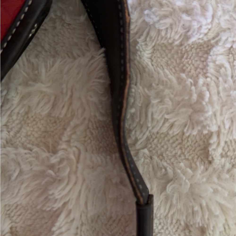 Coach Red and Brown Women's Bag - Picture 12 of 16